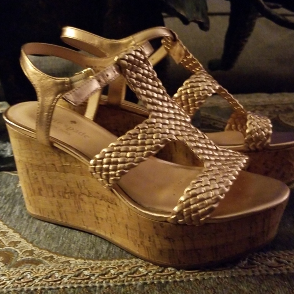 Kate Spade platform sandles - Picture 2 of 4